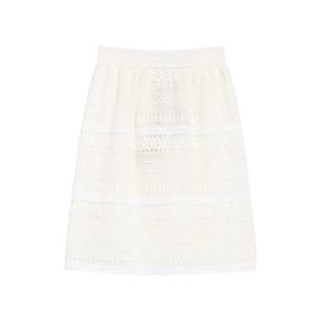 Burberry Crochet Lace Skirt